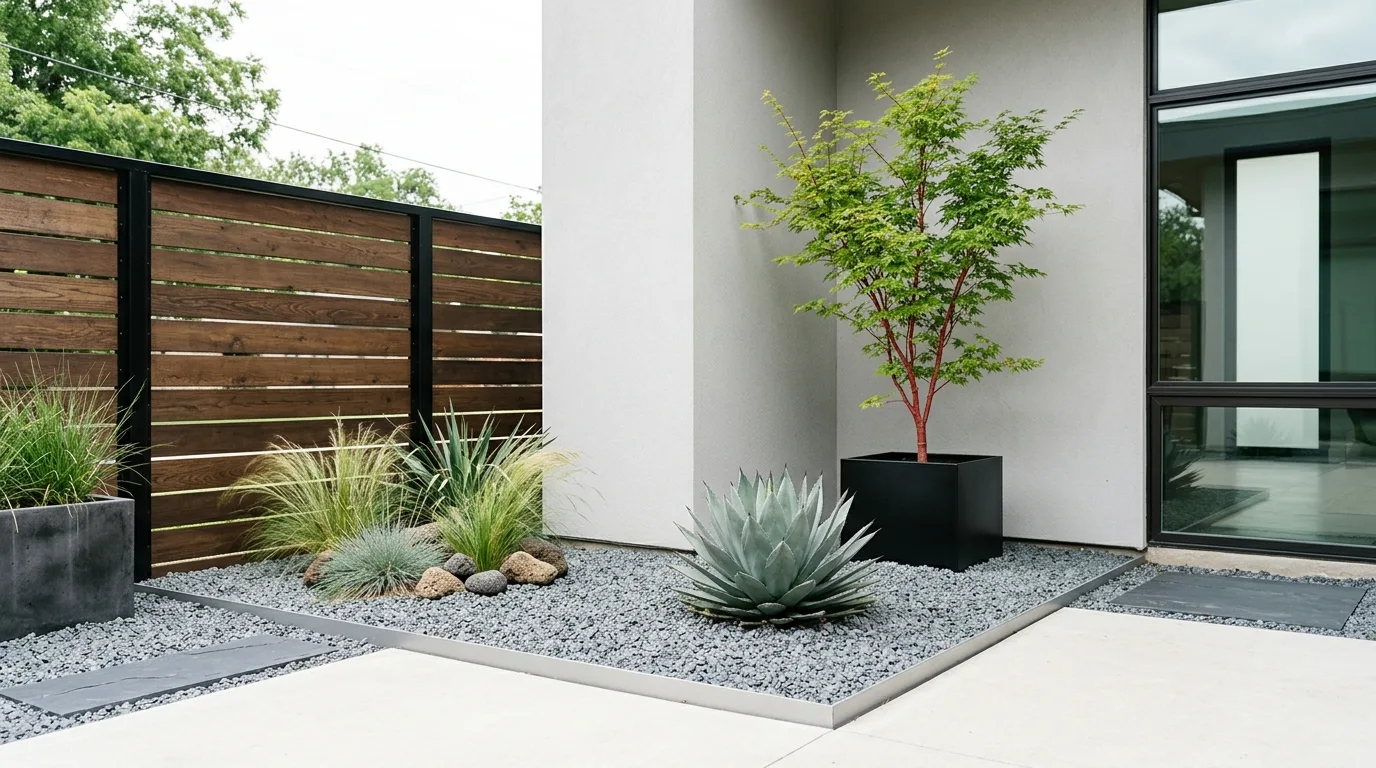 Compact Shrub Arrangement